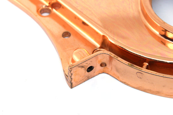 ALUMINUM 1966-90 CHEVY BB 396-402-427-454 TIMING CHAIN COVER - COPPER