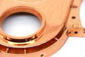 ALUMINUM 1966-90 CHEVY BB 396-402-427-454 TIMING CHAIN COVER - COPPER