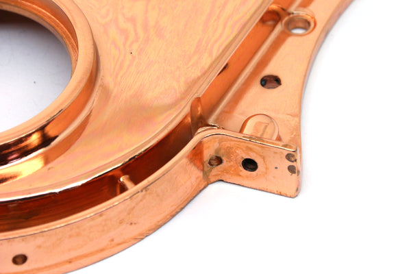 ALUMINUM 1966-90 CHEVY BB 396-402-427-454 TIMING CHAIN COVER - COPPER