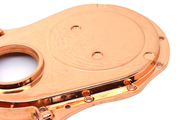 ALUMINUM 1966-90 CHEVY BB 396-402-427-454 TIMING CHAIN COVER - COPPER