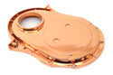 ALUMINUM 1966-90 CHEVY BB 396-402-427-454 TIMING CHAIN COVER - COPPER
