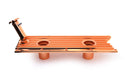 ALUMINUM LM7, LQ4, LQ9 4.8L, 5.3L, 6.0L LS SERIES ENGINE VALLEY PLATE OIL FILLER HOLE FOR KNOCK SENSOR - COPPER