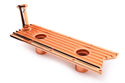 ALUMINUM LM7, LQ4, LQ9 4.8L, 5.3L, 6.0L LS SERIES ENGINE VALLEY PLATE OIL FILLER HOLE FOR KNOCK SENSOR - COPPER