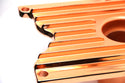 ALUMINUM LM7, LQ4, LQ9 4.8L, 5.3L, 6.0L LS SERIES ENGINE VALLEY PLATE OIL FILLER HOLE FOR KNOCK SENSOR - COPPER