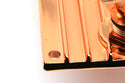 ALUMINUM LM7, LQ4, LQ9 4.8L, 5.3L, 6.0L LS SERIES ENGINE VALLEY PLATE OIL FILLER HOLE FOR KNOCK SENSOR - COPPER