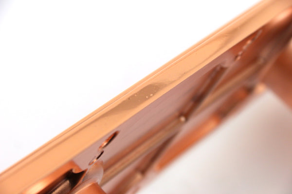 ALUMINUM LM7, LQ4, LQ9 4.8L, 5.3L, 6.0L LS SERIES ENGINE VALLEY PLATE OIL FILLER HOLE FOR KNOCK SENSOR - COPPER