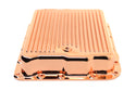 CHEVY-GM 700R4-4L60E-4L65E ALUMINUM TRANSMISSION PAN KIT FINNED - COPPER