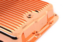 CHEVY-GM 700R4-4L60E-4L65E ALUMINUM TRANSMISSION PAN KIT FINNED - COPPER