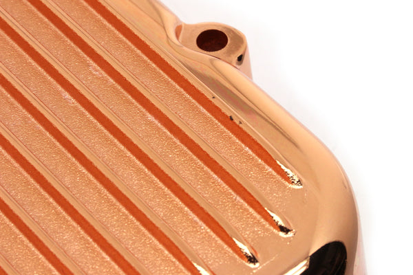 1965-95 CHEVY BIG BLOCK 396-427-454-502 TALL ALUMINUM VALVE COVERS - FINNED - COPPER