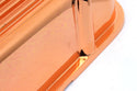 1965-95 CHEVY BIG BLOCK 396-427-454-502 TALL ALUMINUM VALVE COVERS - FINNED - COPPER