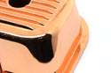 1965-95 CHEVY BIG BLOCK 396-427-454-502 TALL ALUMINUM VALVE COVERS - FINNED - COPPER
