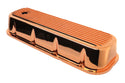 1965-95 CHEVY BIG BLOCK 396-427-454-502 TALL ALUMINUM VALVE COVERS - FINNED - COPPER