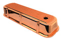 1965-95 CHEVY BIG BLOCK 396-427-454-502 TALL ALUMINUM VALVE COVERS - FINNED - COPPER