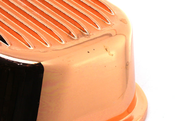 1965-95 CHEVY BIG BLOCK 396-427-454-502 TALL ALUMINUM VALVE COVERS - FINNED - COPPER
