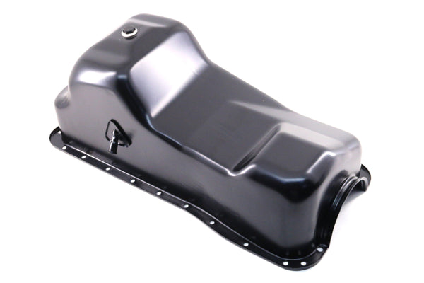 Steel Oil Pan – 1983-1993 Ford Mustang 427/460 7.5L Engine, Black Finish | High-Performance Replacement Oil Pan