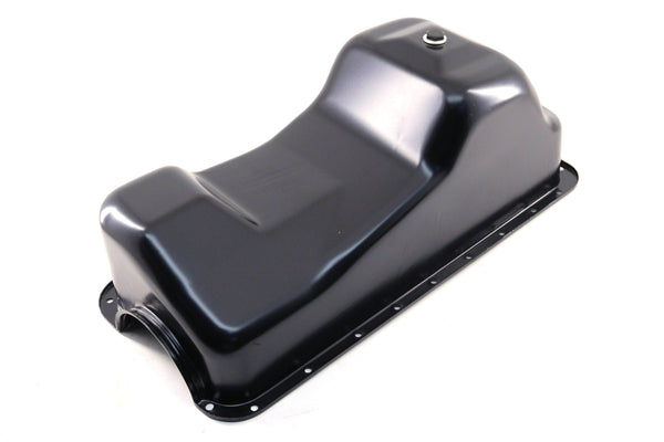 Steel Oil Pan – 1983-1993 Ford Mustang 427/460 7.5L Engine, Black Finish | High-Performance Replacement Oil Pan