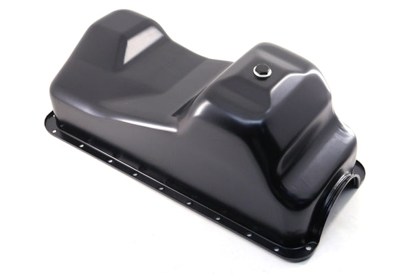Steel Oil Pan – 1983-1993 Ford Mustang 427/460 7.5L Engine, Black Finish | High-Performance Replacement Oil Pan