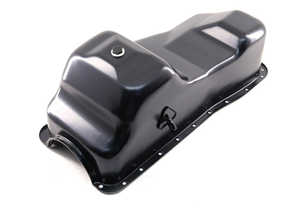 Steel Oil Pan – 1983-1993 Ford Mustang 427/460 7.5L Engine, Black Finish | High-Performance Replacement Oil Pan