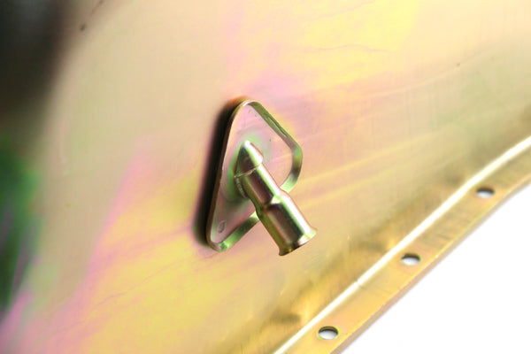 Steel Oil Pan – 1983-1993 Ford Mustang 427/460 7.5L Engine, Zinc Finish | High-Performance Replacement Oil Pan