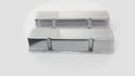 Polished Aluminum Tall Valve Covers – Fits 1958–86 Chevy SB 283–400 -Smooth, No Holes –
