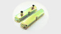 1962-85 FORD SMALL BLOCK 260-289-302-351W CIRCLE TRACK RACING VALVE COVERS - ZINC