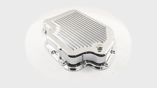 Aluminum Transmission Pan Kit Fits Chevy GM Turbo TH-400 Deep Finned – Polished