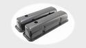 Steel Valve Covers Fits 1957–1976 Ford FE 352‑390‑406‑427‑428 – Smooth – 1 Hole – Black (EDP Coated)