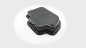 CHEVY-GM TURBO TH-400 STEEL TRANSMISSION PAN (DEEP SUMP) - BLACK