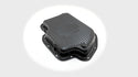 CHEVY-GM TURBO TH-400 STEEL TRANSMISSION PAN - EDP BLACK