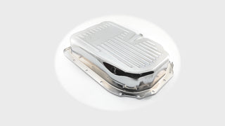 Steel Transmission Pan Deep Fits Chevy/GM 4L80 4L80E 4L85E – Chrome