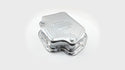 CHEVY-GM TURBO TH-400 STEEL TRANSMISSION PAN (DEEP SUMP) - CHROME