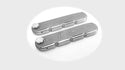 Aluminum Chevy GM LS Engines Retro Finned Valve Covers – Polished