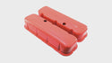 Steel Tall Valve Covers Fits 1965–95 Chevy BB 396‑427‑454‑502 – 1 Hole – Orange