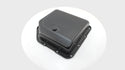 CHEVY-GM TURBO TH-350 STEEL TRANSMISSION PAN (DEEP SUMP) - BLACK