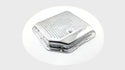 CHEVY-GM TURBO TH-350 STEEL TRANSMISSION PAN - CHROME