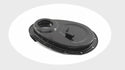 Steel 1955–95 Chevy SB 283–305–327–350–400 Timing Chain Cover with Timing Tab - Black