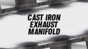 CAST IRON EXHAUST MANIFOLDS CHEVY LT BASED - RAW