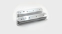 Aluminum 1987–97 Chevy Short Valve Covers Center Bolt – Smooth – Polished