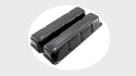 1968-79 AMC-JEEP 304-360-390-401 V8 STEEL VALVE COVERS - BLACK