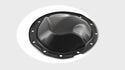 1964-72 CHEVY-GM BLACK STEEL REAR DIFFERENTIAL COVER - 12 BOLT W- 8.875" RING GEAR