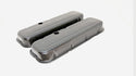 STEEL 1965-95 CHEVY BB 396-427-454-502 SHORT VALVE COVERS 454 LOGO - BLACK