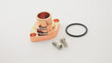 ALUMINUM CHEVY SMALL BLOCK BIG BLOCK STRAIGHT THERMOSTAT HOUSING WATER NECK - COPPER