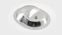 1986-90 JEEP WRANGLER DANA 35 CHROME STEEL REAR DIFFERENTIAL COVER - 10 BOLT