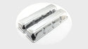 1968-79 AMC-JEEP 304-360-390-401 V8 STEEL VALVE COVERS - CHROME
