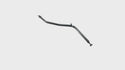 Steel TH350 Locking Transmission Dipstick – Fits Chevy/GM TH350 – Bellhousing Mount – Black