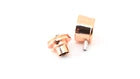 ALUMINUM POLISHED BREATHER PCV BALL MILLED - COPPER
