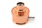 ALUMINUM POLISHED BREATHER PCV BALL MILLED - COPPER