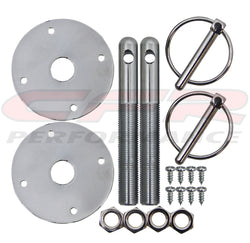 STEEL HOOD PIN KIT 1-4