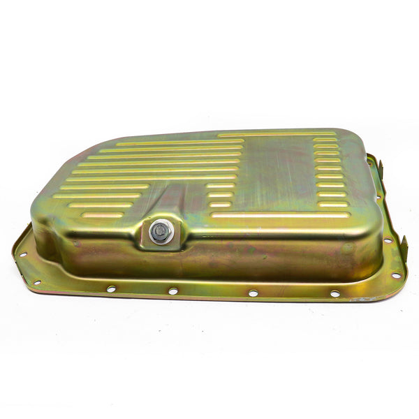 GM 4L80E/4L85E Chrome-Plated Stock-Depth Transmission Pan GM 4L80E/4L85E Chrome-Plated Stock-Depth Transmission Pan