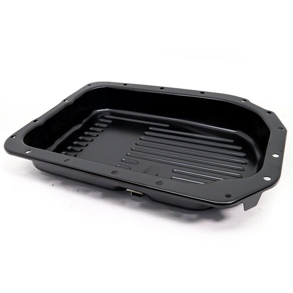 STEEL CHEVY/GM 4L80 4L80E 4L85E TRANSMISSION PAN - BLACK